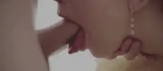 Great tongue job while deepthroating