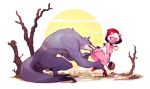 Mr. Wolf caught Emelie.