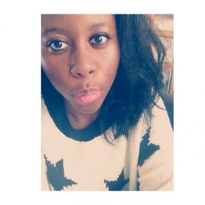 Sexy Brunette With Tongue Peeking Out