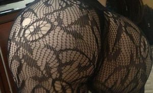Amy Anderson aka Barbi Hardcore from hell dot com with no public accesss according to some with her big ass in sheer mesh - SGB