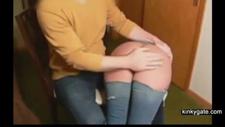 Enema and spanking for slut Naomi 19