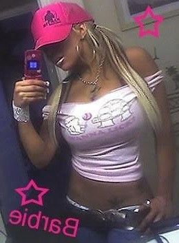 Bambi Barbie is a cool chick in her pink hat - SGB