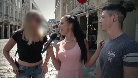 HITZEFREI Random thick ebony babe fucks a stranger