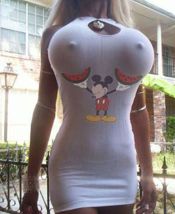 MIckey is Hard ...... at work