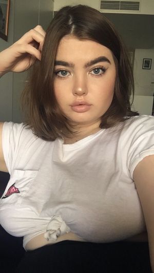 Her big eyes and tits