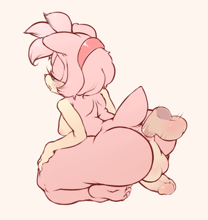 sonic the hedgehog (series) sega amy rose argento sonicboom53 anal furry futanari intersex sex potential duplicate