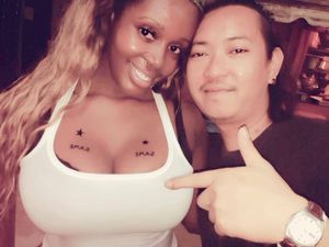 Black Thunder Cora K Venus is here to replace your entire sociaty with her big black tits - SGB