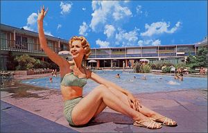 Stardust Hotel in San Diego, California by 1950s