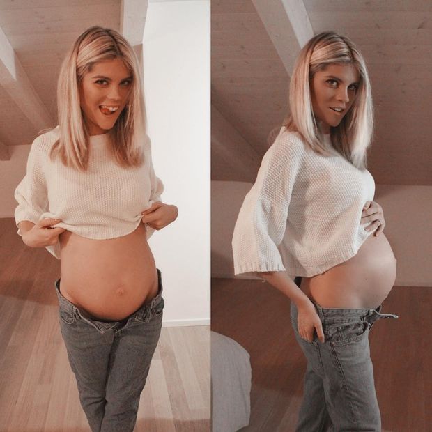 horny Pregnant  lover