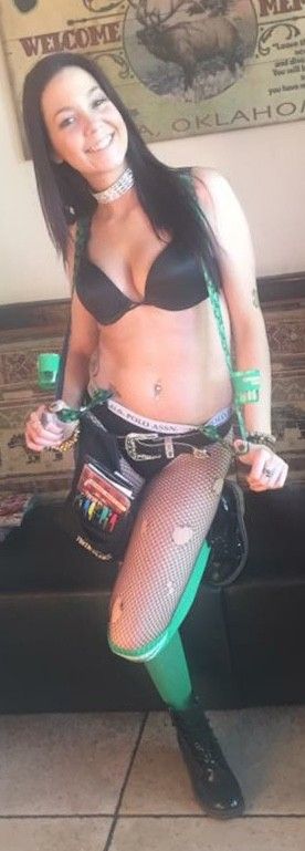 St. Patty’s party chick..