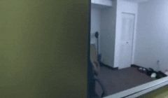 wife giving a blowjob at work