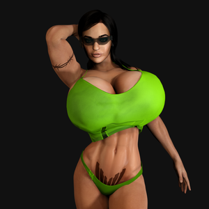 Summer top 2 by Mishai