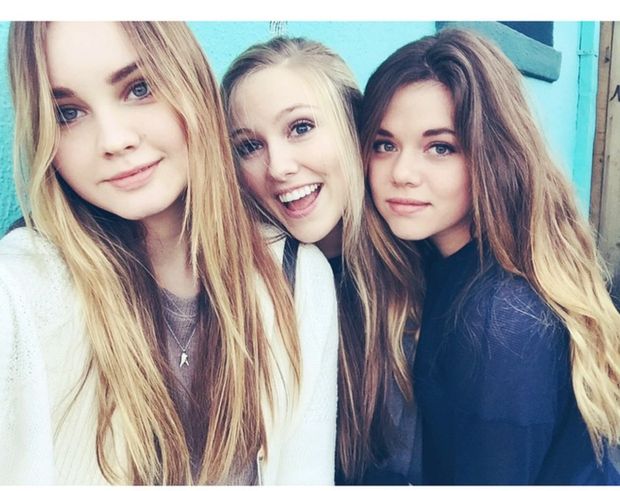 Liana liberato is looking sexy as hell with friends