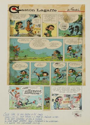 Gaston Lagaffe, 806 alternative