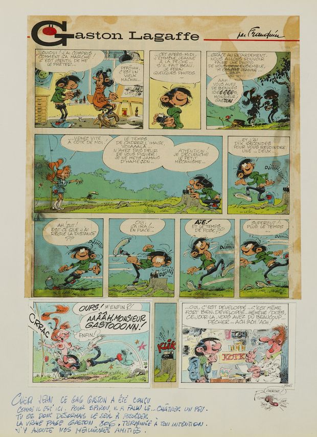 Gaston Lagaffe, 806 alternative