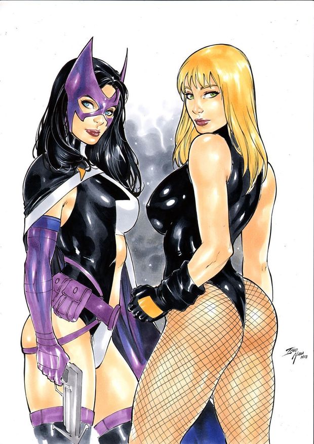 Huntress and Black Canary - Birds of Prey (DC)