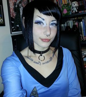 Paraquat Suicide cosplays as Mr. Spoke from the Star Treks - SGB cosplay