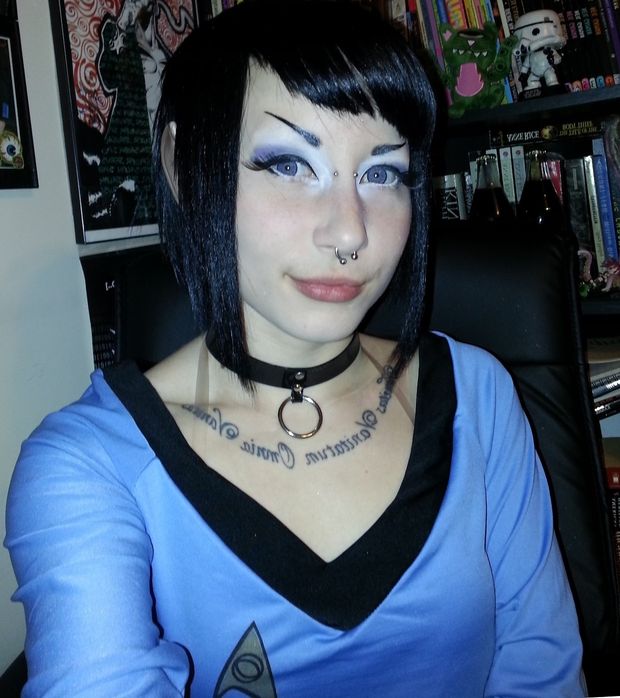 Paraquat Suicide cosplays as Mr. Spoke from the Star Treks - SGB cosplay