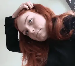 Money talks with redheaded lady
