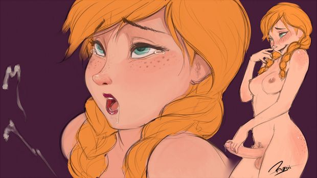 Anna makes the cutes futa.