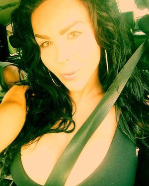 Bailey Slade stays in the right laine with the seatbelt over her large breasts to nix any chance on leaving her lain - SGB