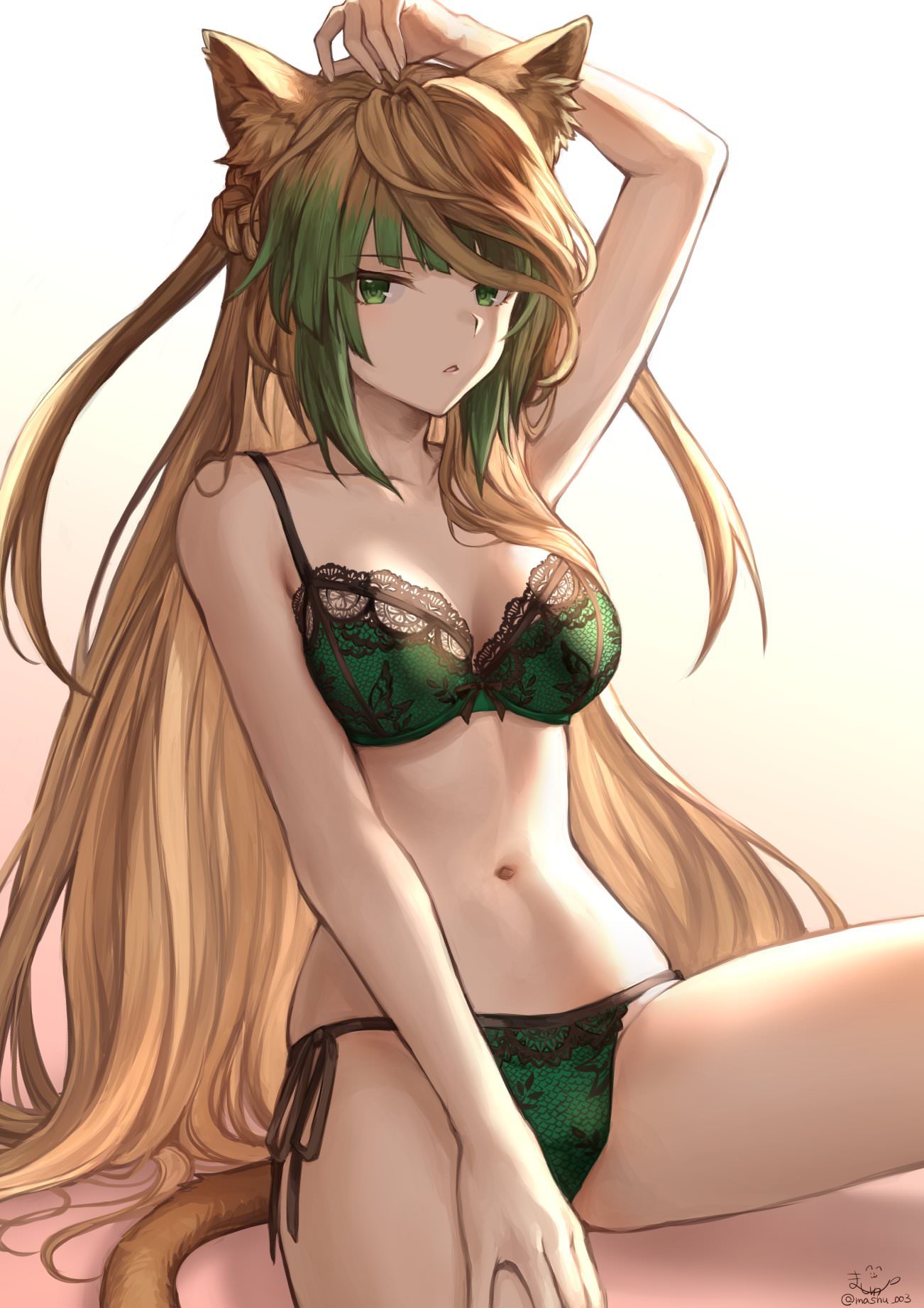 green