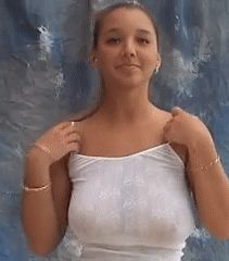 Braless Angel GIF