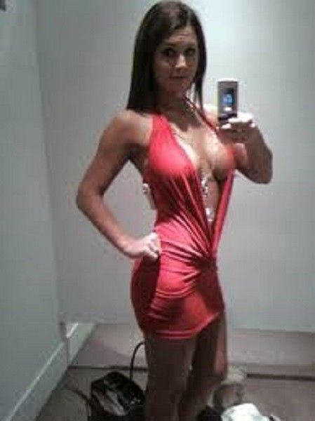 mom red hot selfie