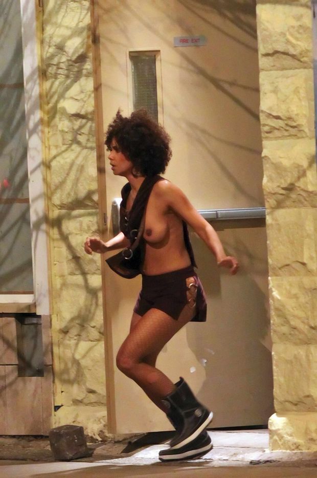 Halle Berry topless