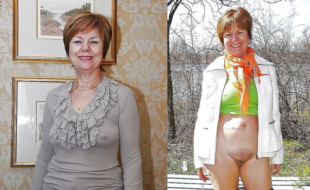 GILF Dressed Undressed