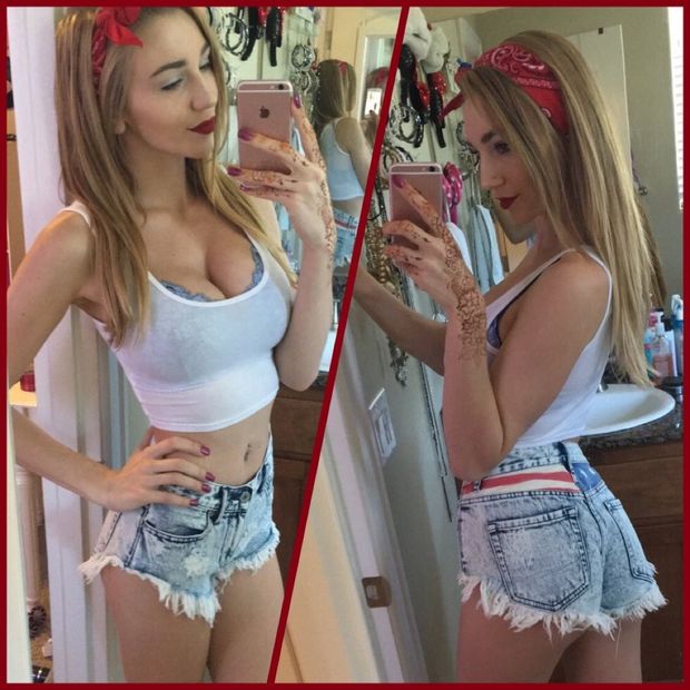 Kendra Sunderland - Hot Outfit