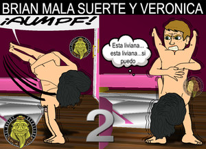 Brian mala suerte y Veronica