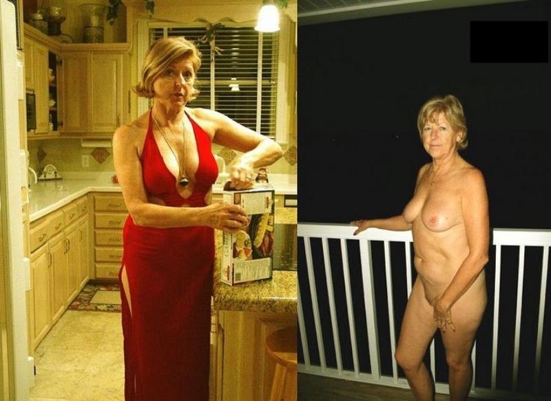 GILF Dressed Undressed