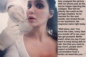 Consequences [Bimbofication]