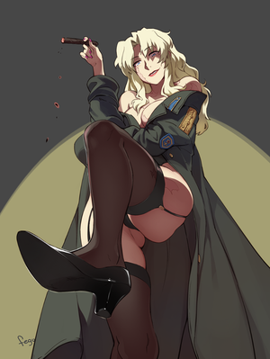 balalaika (black lagoon) drawn by feguimel