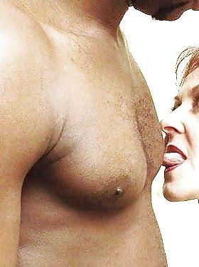 Gentle licking