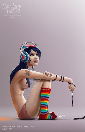 The sound of silence.