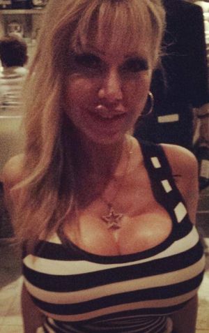 Sharon Lopatka Homicide is a huge breasted creation with large boobs & big tits too showing her open cleavage to the world - SGB milff gbb