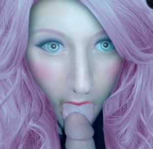 Sucking an old man's penis.