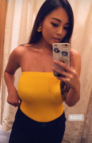 Petite asian huge titties