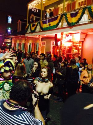 Mardi Gras flash