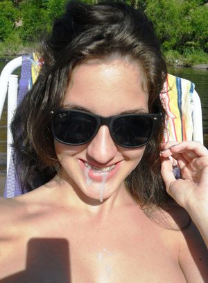 Summer cum selfie
