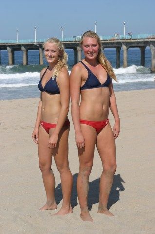 California surf and sand