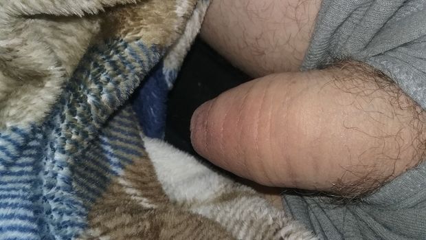 My soft uncut penis and foreskin