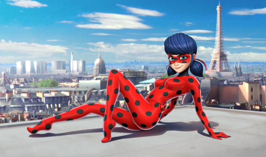 Lady Bug posing