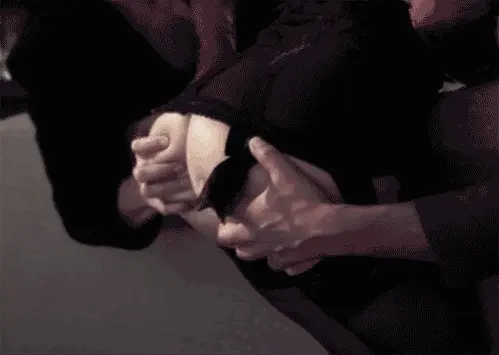 stockings ass squishing
