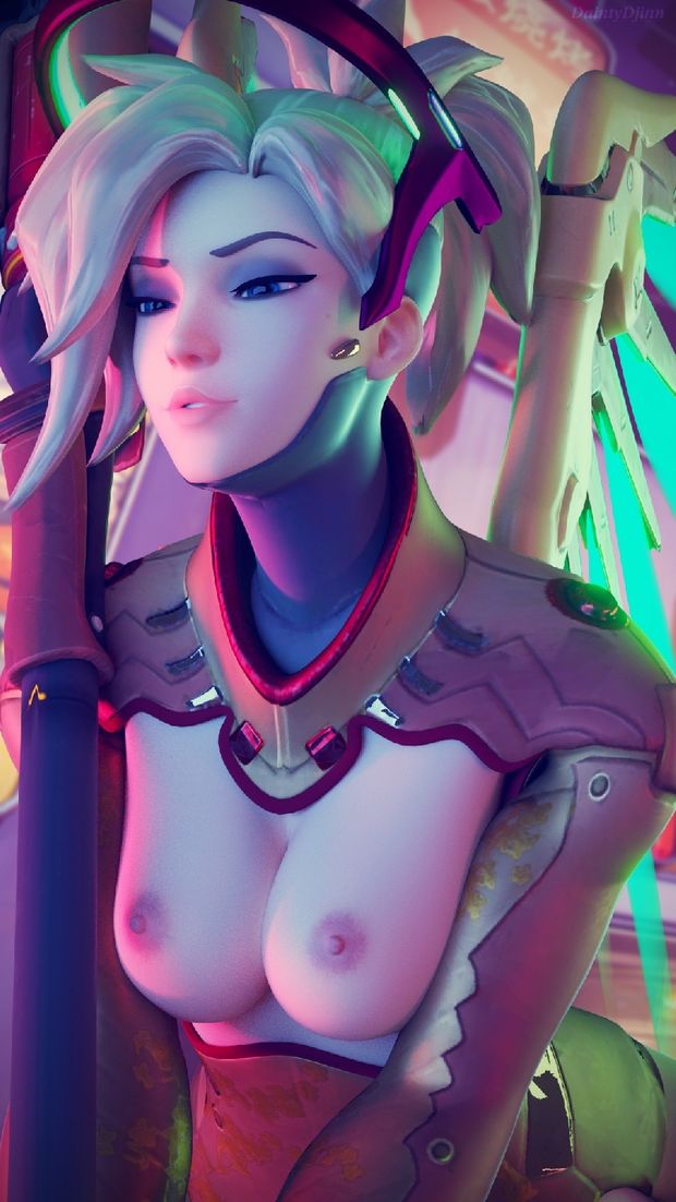 Sexy Blonde 3D Babe