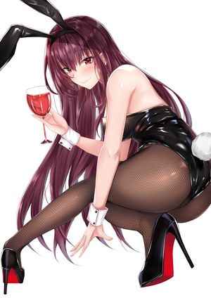 scathach (fate/grand order and fate (series)) drawn by coffeedog