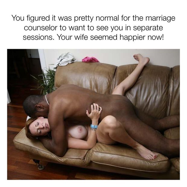 We seem to be getting along great now because of marriage counsling!