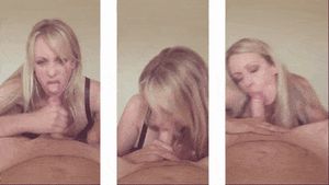 Very hot mommy Stormy Daniels make blow